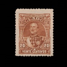Ecuador, Scott 27, President Juan Flores, 1892, used, 109426