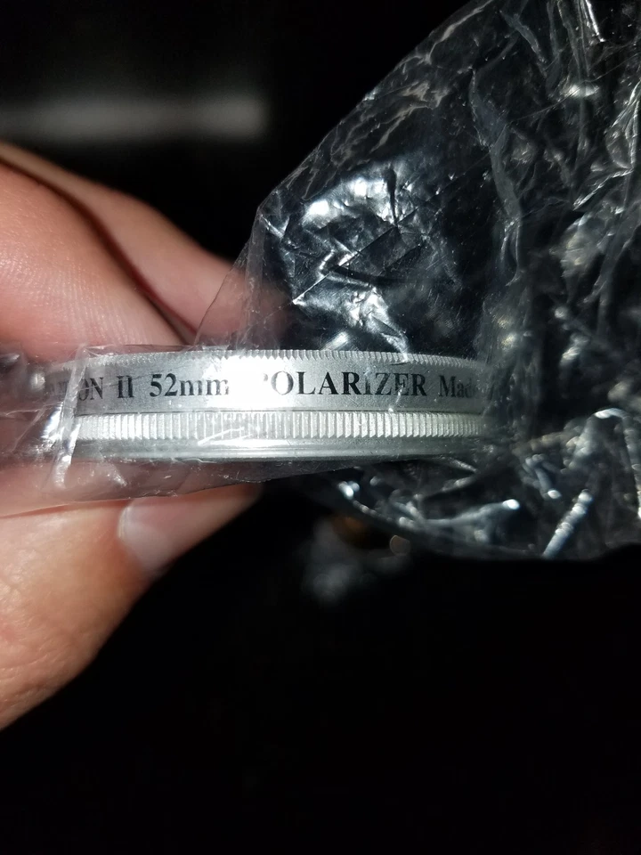 2 Opteka High Definition II 52 MM (FL-D Polarizer) Filters w/ Case Japan New - Image 3 of 4