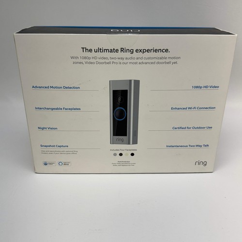 Ring Video Doorbell Pro Camera R8VRP6-0EN0 - Picture 2 of 10