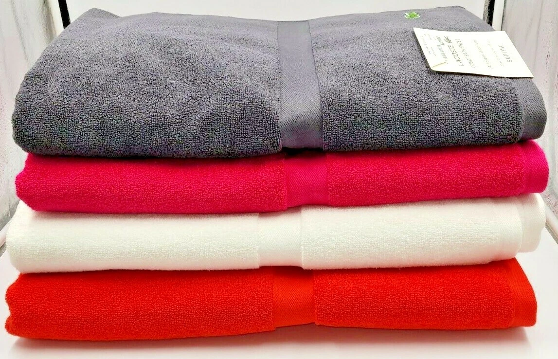 Lacoste court bath towel Clearance