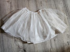 Girls White Tutu Skirt Size 7 Carters