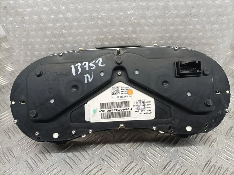 9646742280 4506515 Instrument Panel for PEUGEOT 307 (S1) XR 2001 - Image 2 of 4