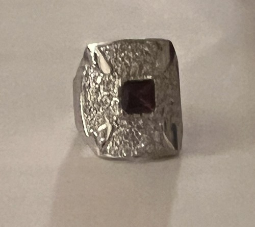 garnet ring statement - Bild 2 von 5