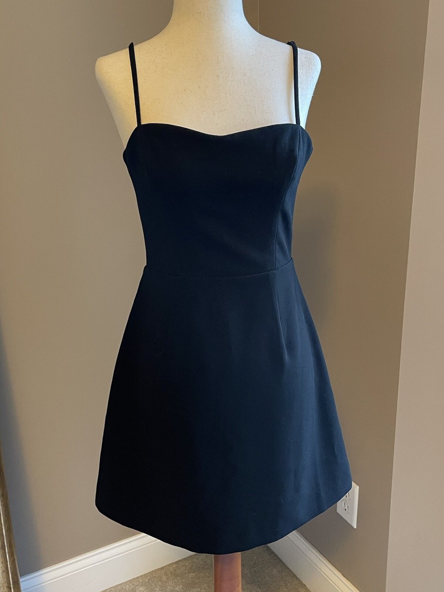 knee length dresses for ladies Whisper Cross Back Halter Mini Dress