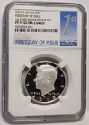 2015 S Kennedy 50C Silver Half Dollar NGC PF69 Ultra Cameo. RM588