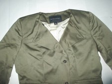 Banana Republic Olive Green 3 Button Blazer Jacket 4