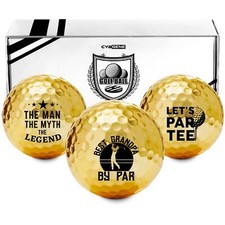 Funny Grandpa Gifts Golf Balls Set for Men or Him Perfect for Grandpa Coworke...