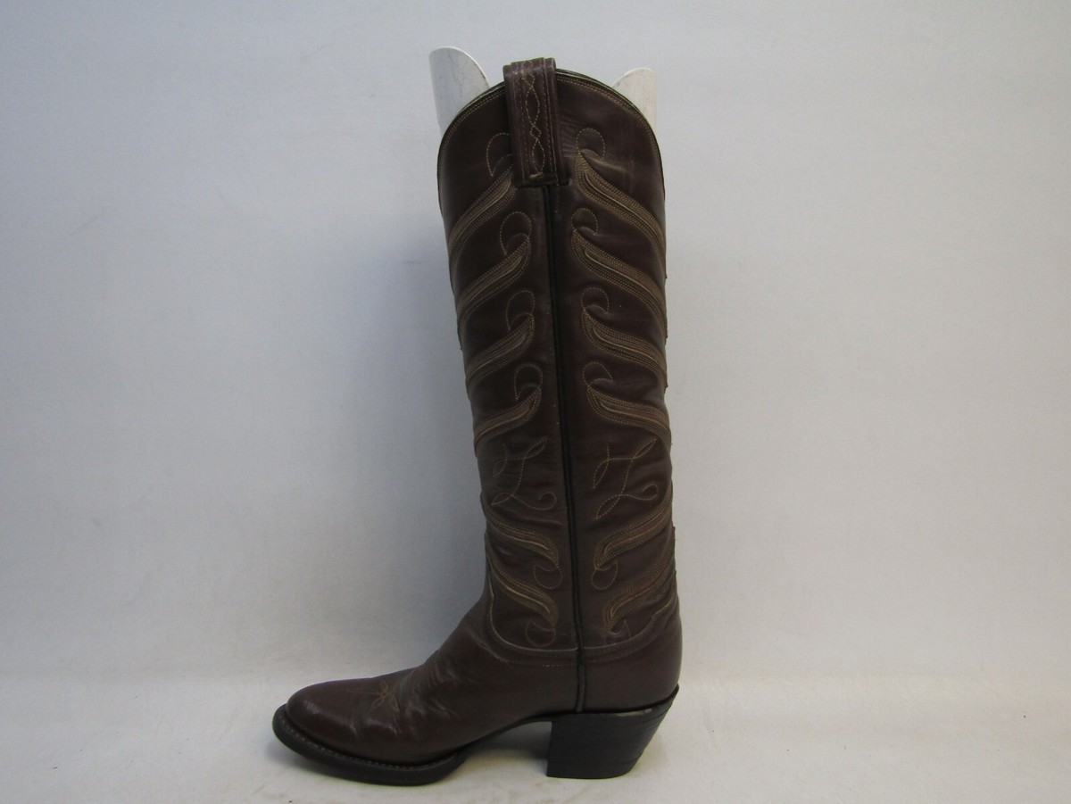 Tony Lama ⭐️ Brown Leather Cowboy Boots Tony Lama Men main image 4