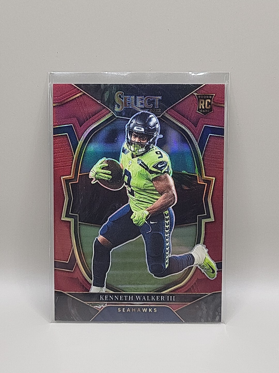 2022 Panini Select Concourse Maroon Prizm /149 - Kenneth Walker III RC