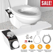 2pack Bidet Fresh Water Spray Kit Non Electric Toilet Seat Attachment Cold Wash