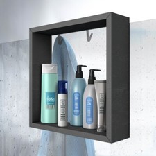 Duschablage ohne Bohren, zum Hängen, Innovatives Rahmen Design