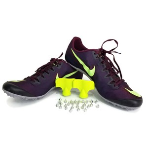 purple nike spikes