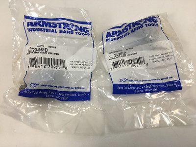 Armstrong Tools 20-951 - 1/2'' Drive by 3/8'' Impact Adapter Socket New USA QTY 2