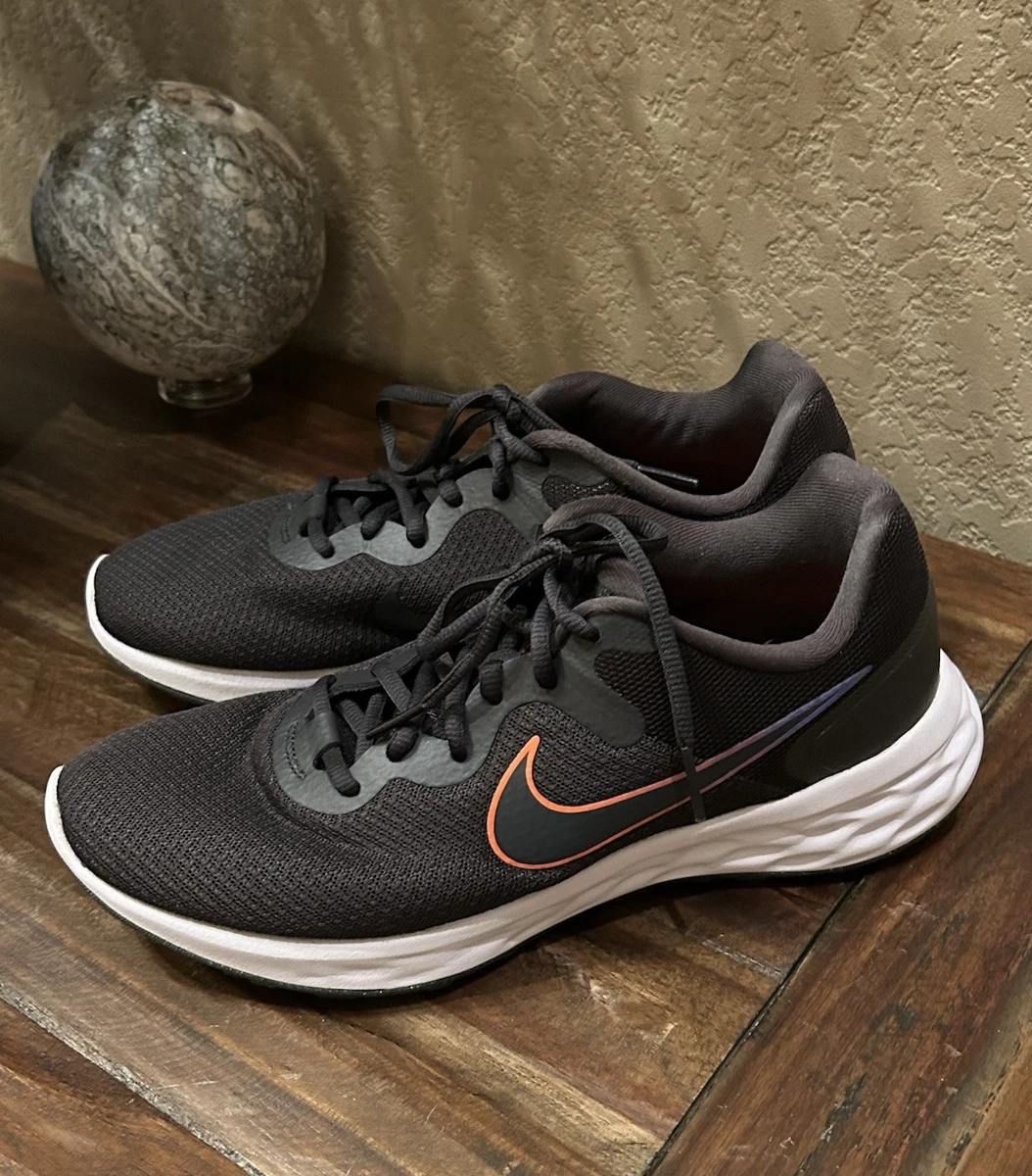 Nike Revolution 6 Next Nature Anthracite Rush Orange for 