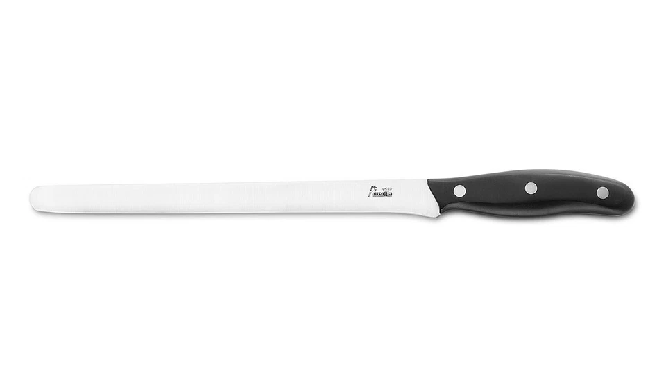 Coltello da prosciutto con lama inox da 24 manico plastica Ausonia