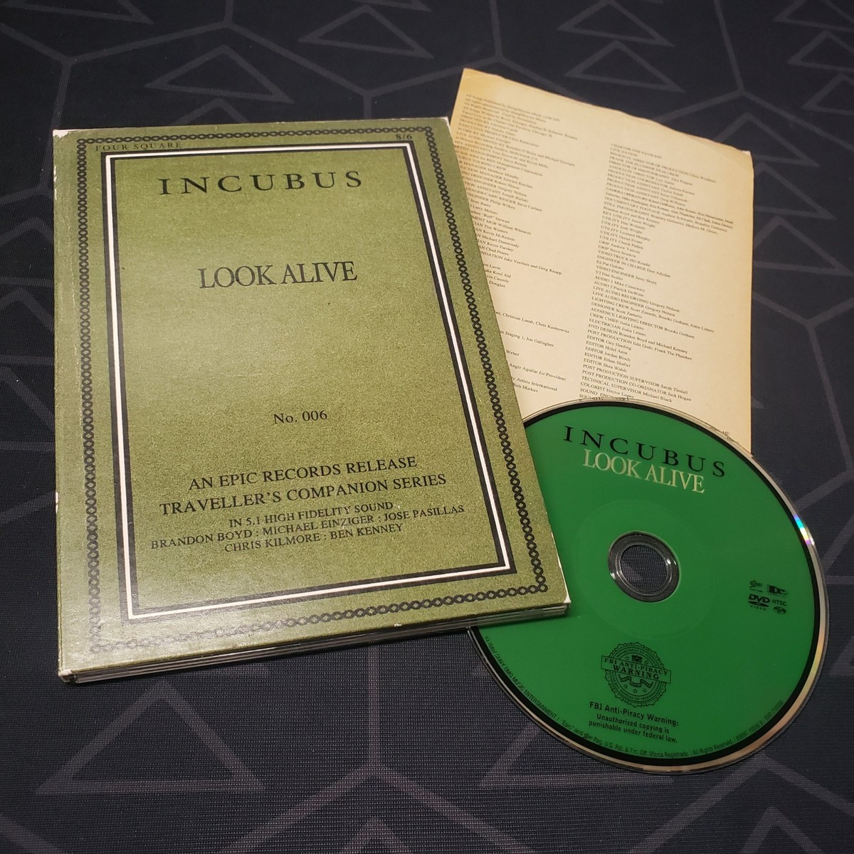 Incubus: Look Alive (DVD) live rock music performance 2007 concert