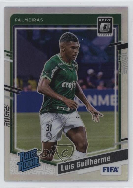 2023 Panini Donruss FIFA Optic Rated Rookie Holo Prizm Luis Guilherme #196 00y3