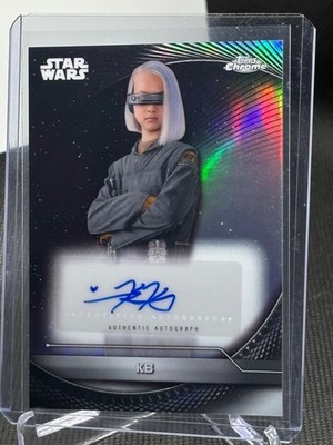 2025 Topps Star Wars Hyperspace KYRIANA KRATTER as KB Auto