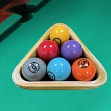 Pool Table Triangle Ball Rack Billiard Table Triangle Wood Billiards Supplies