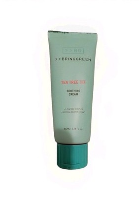 BRINGGREEN Tea Tree Cica Soothing Cream 100ml. Exp.27 Sealed.  Free Ship!