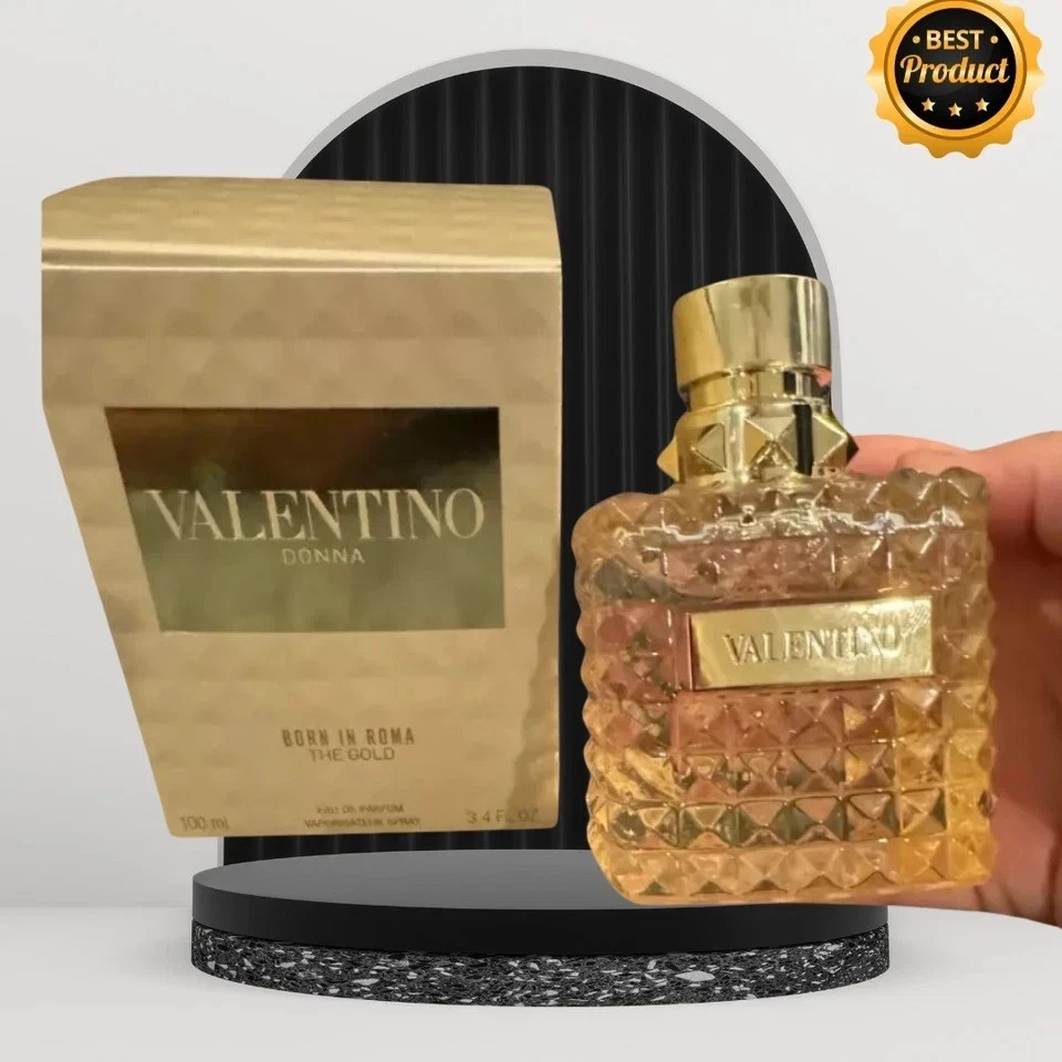 Valentino Born in Roma The Gold Donna Eau de Parfum Women 3.4oz/100ml - Image 1 of 3