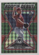 2022 Panini Mosaic Rookie Debut Green Mosaic Prizm Reid Detmers #RD-11 0y44