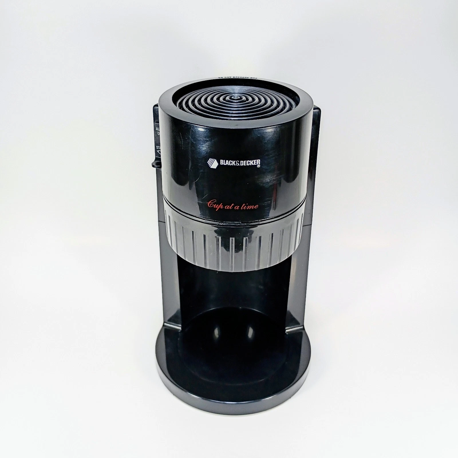 Black & Decker DCM8 Cup At A Time One Cup Drip Coffee Maker Black