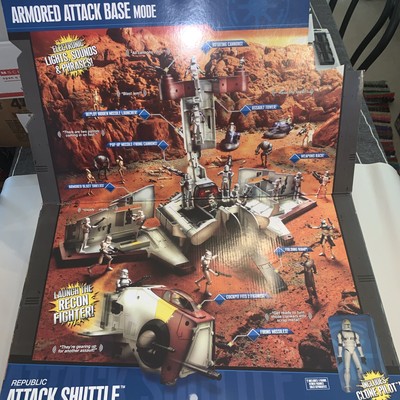 Hasbro Star Wars The Clone Wars Republic Attack Shuttle