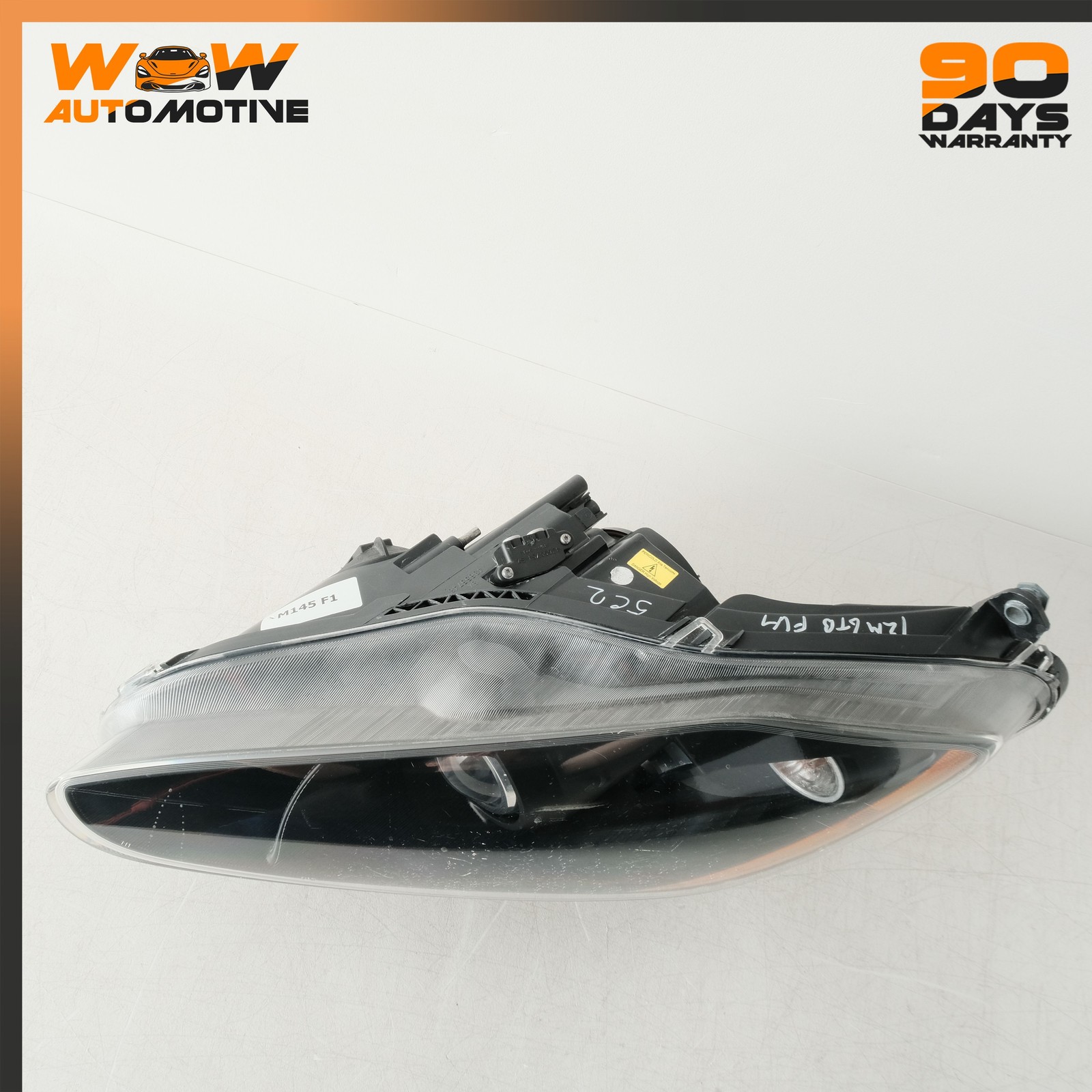 08-12 MASERATI GRANTURISMO S FRONT LEFT DRIVER SIDE HEADLIGHT LAMP OEM
