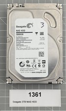 Seagate ST3000VN000 NAS HDD 3TB 3.5" SATA Hard Disk Drive 1HJ166-500 FW SC60