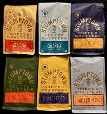Stumptown Coffee Lot - SIX Different 12 oz Varieties - NOT Past Expiration Date!