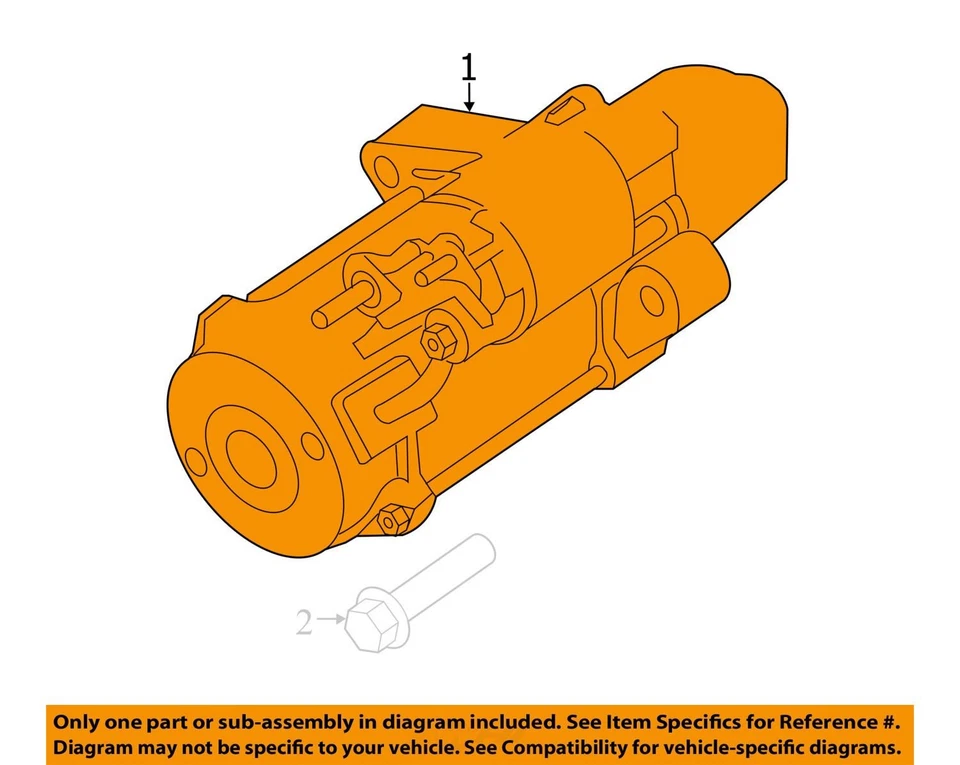 Infiniti Qx30 2017-2019 motor de arranque de coche solenoide OEM M2DQ1 Foto 3 de 4