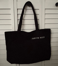 Official Justin Reed "Historical Significance" Black Tote Bag 100 Cotton