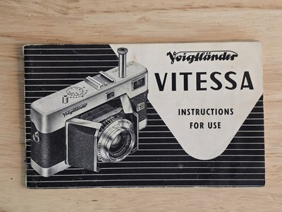 50s Voigtlander Vitessa L 35mm Camera Color Skopar 1:3.5/50 50s Voigtlander Vitessa L 35mm Camera Color Skopar 1:3.5/50