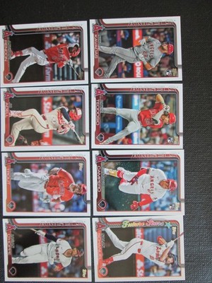 2025   Topps   TEAM SET   Los Angeles Angels    (22 cards)   series 1 & 2