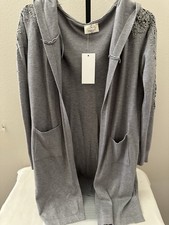 Cardigan Gray Knitted Sweater