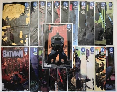 ABSOLUTE BATMAN #1 - #20 COMPLETE SET + ARK-M + ANNUAL - DC COMICS UNREAD NEW NM