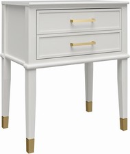 CosmoLiving by Cosmopolitan Westerleigh End Table, White