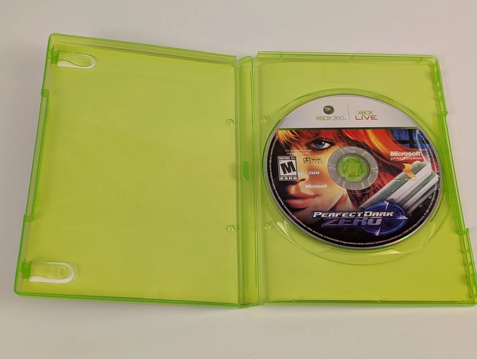 Perfect Dark Zero (Microsoft Xbox 360, 2005)➡️No Manual - Tested - Near Mint 📀! - Image 3 of 4