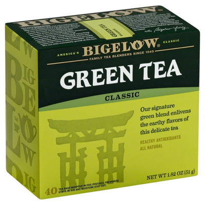 Bigelow Green Tea - 2 Pack (1.82 Oz Each) - Refreshing & Healthy Brew