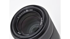 Sony E 55-210mm f/4.5-6.3 OSS SEL55210 Telephoto APS-C Lens w/ Hood Near Mint 