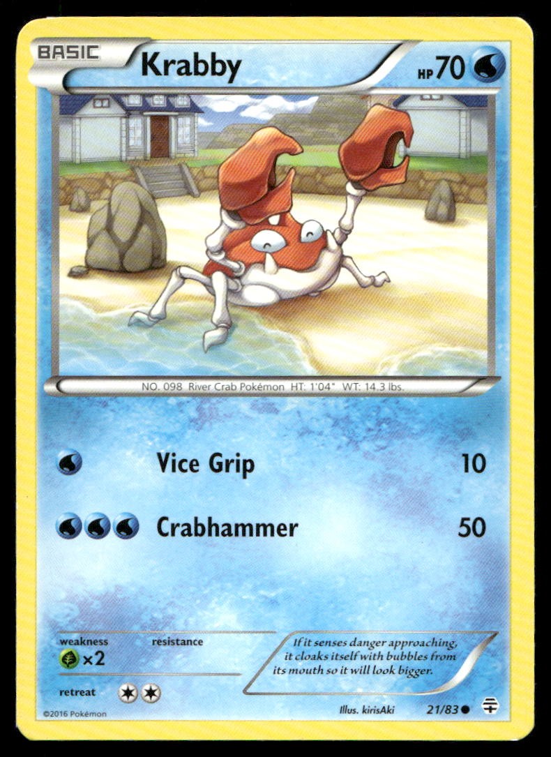 Krabby Generations 21/83 NM