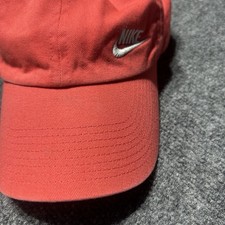 Nike Heritage 86 Hat Cap One Size Adjustable Red Cotton