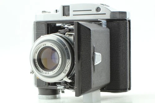 [ Near MINT ] Konica Konishiroku Pearl III Hexar Rangefinder Film Camera JAPAN