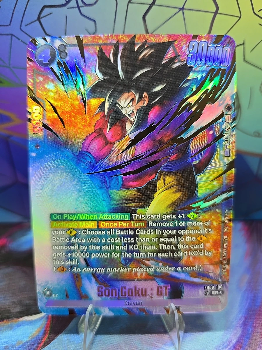 Son Goku GT FB09-100 SR * Dual Evolution Alt Art Dragon Ball Super