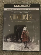 Schindler's List 4K UHD Blu-ray