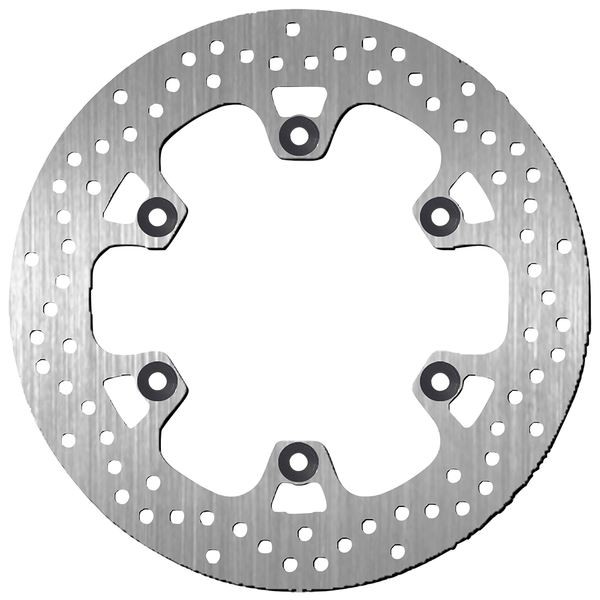 Sbs Silver 5241 - Standard Round Rear Brake Disc For Yamaha Xp 500 T-Max 2001-2011 - Image 2