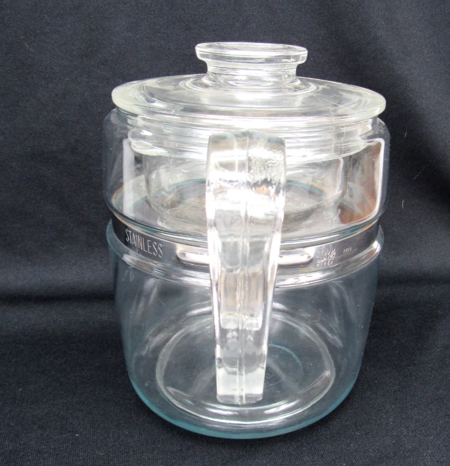 Vintage Pyrex Percolator 9 Cup 7759 Glass flameware nearly complete - Image 4 of 4