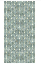 Adama Rug  Artdeco_V Vinyl New Rug 23.6X31.4"  Or 60x80 Cm Open Box
