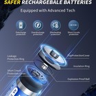 4 PCS AA 1.5V 4255mWh Rechargeable Lithium Battery + Type C Fast Charging Box — photo 10